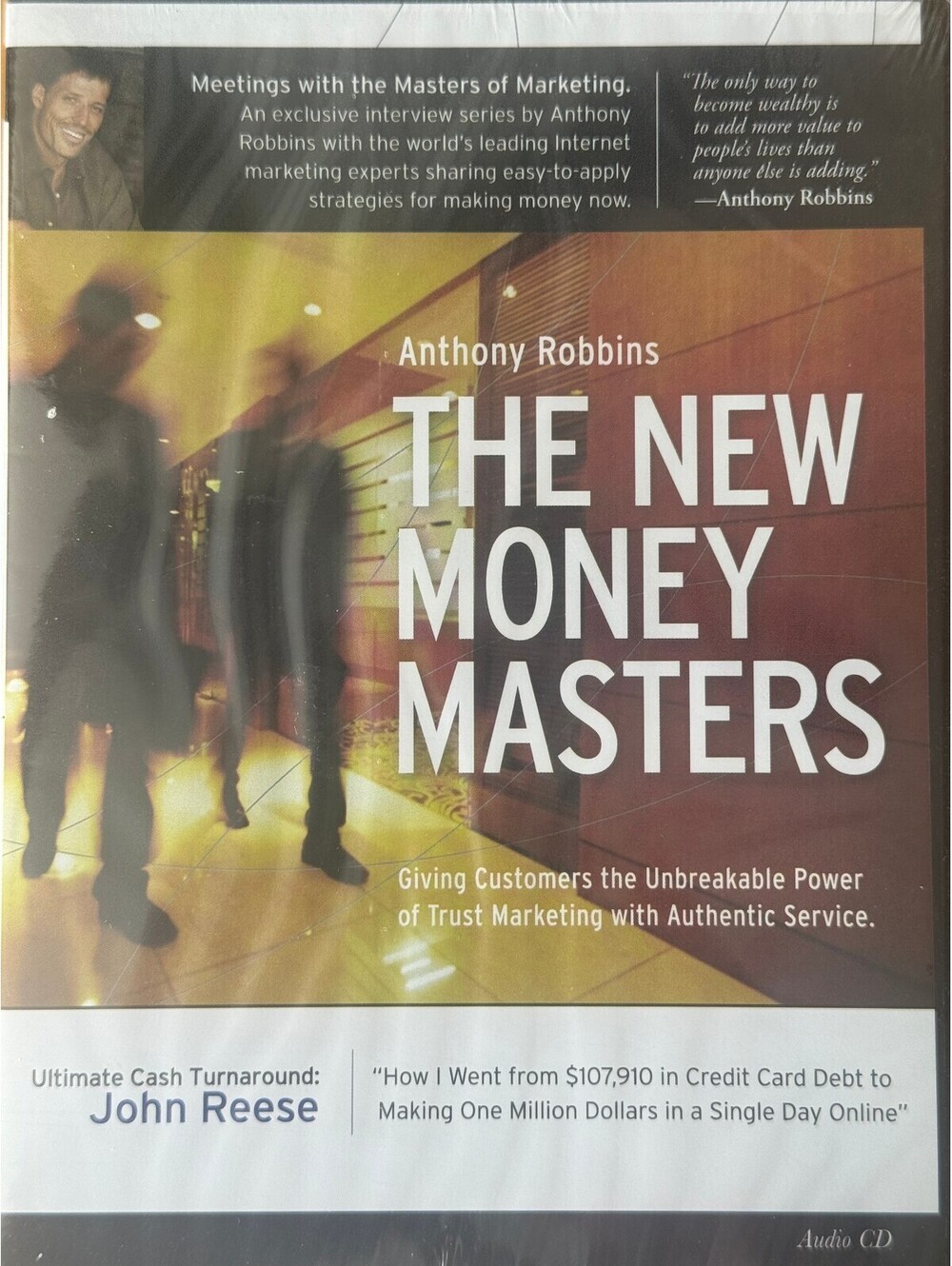 New Money Masters Anthony Robbins DVD interview with Marketing Guru John Reese